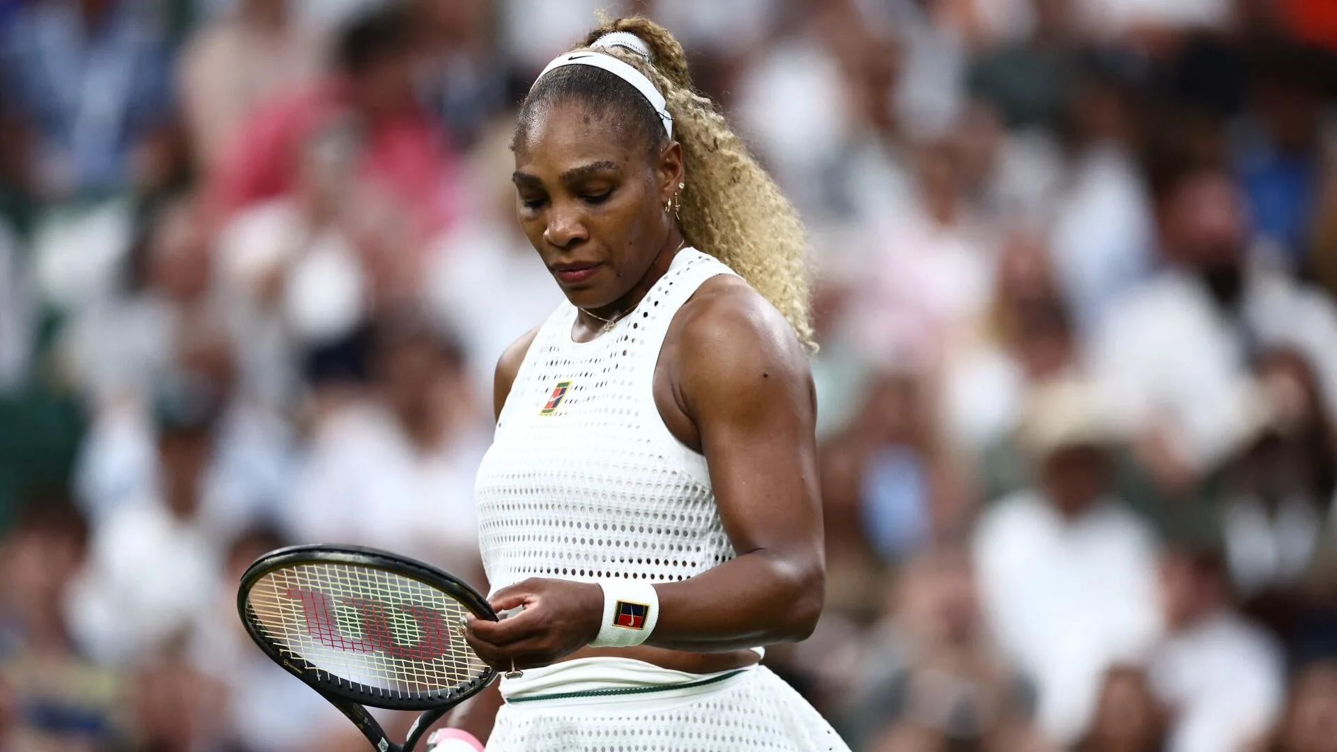 Maya Joint Tops Serena Williams in Wimbledon Return After Four-Year Break