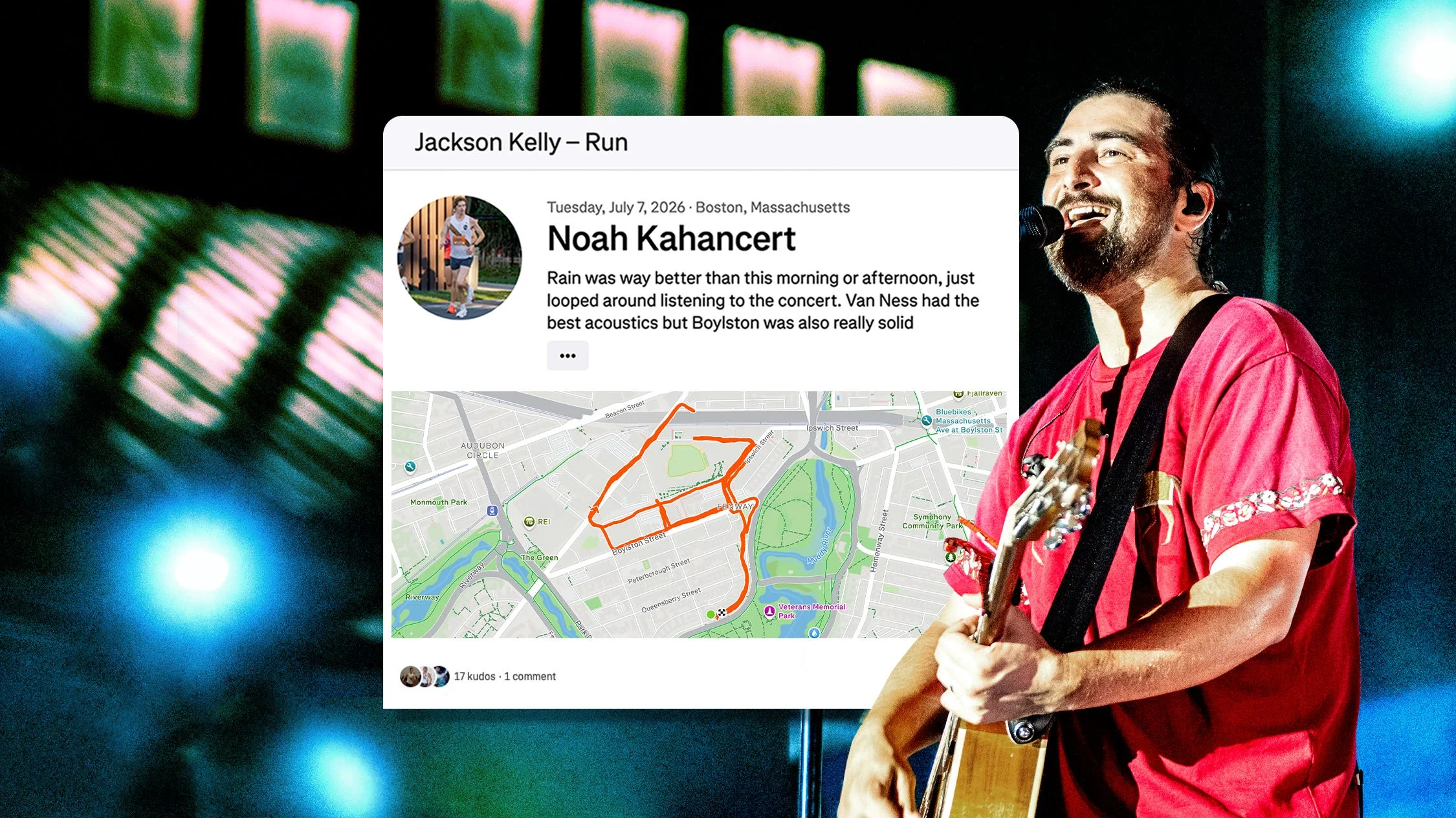 Running for Live Music: How One Runner Enjoyed a Free Concert at Fenway Park
