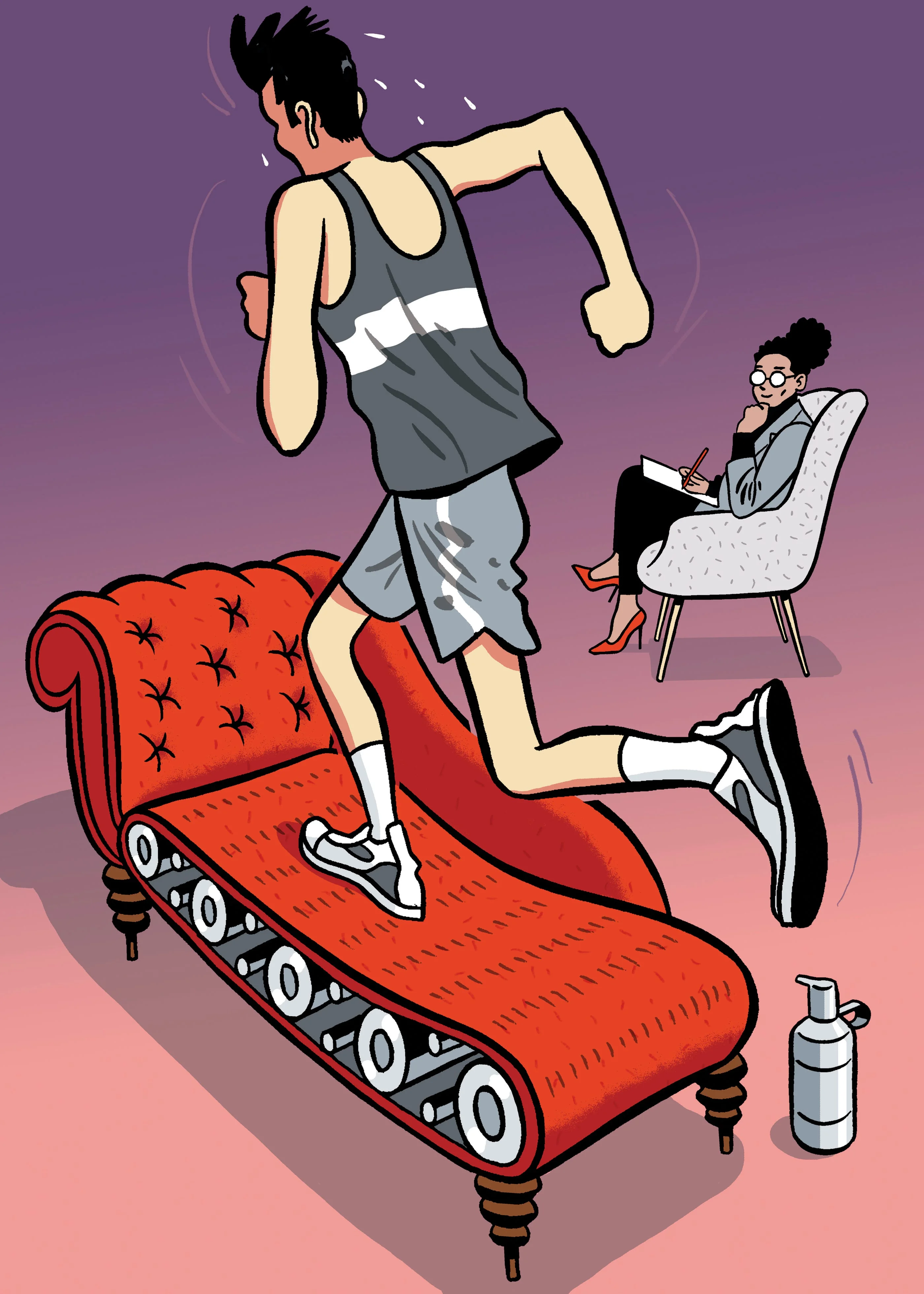 Running and Mental Health: A Reminder of Therapy's Role
