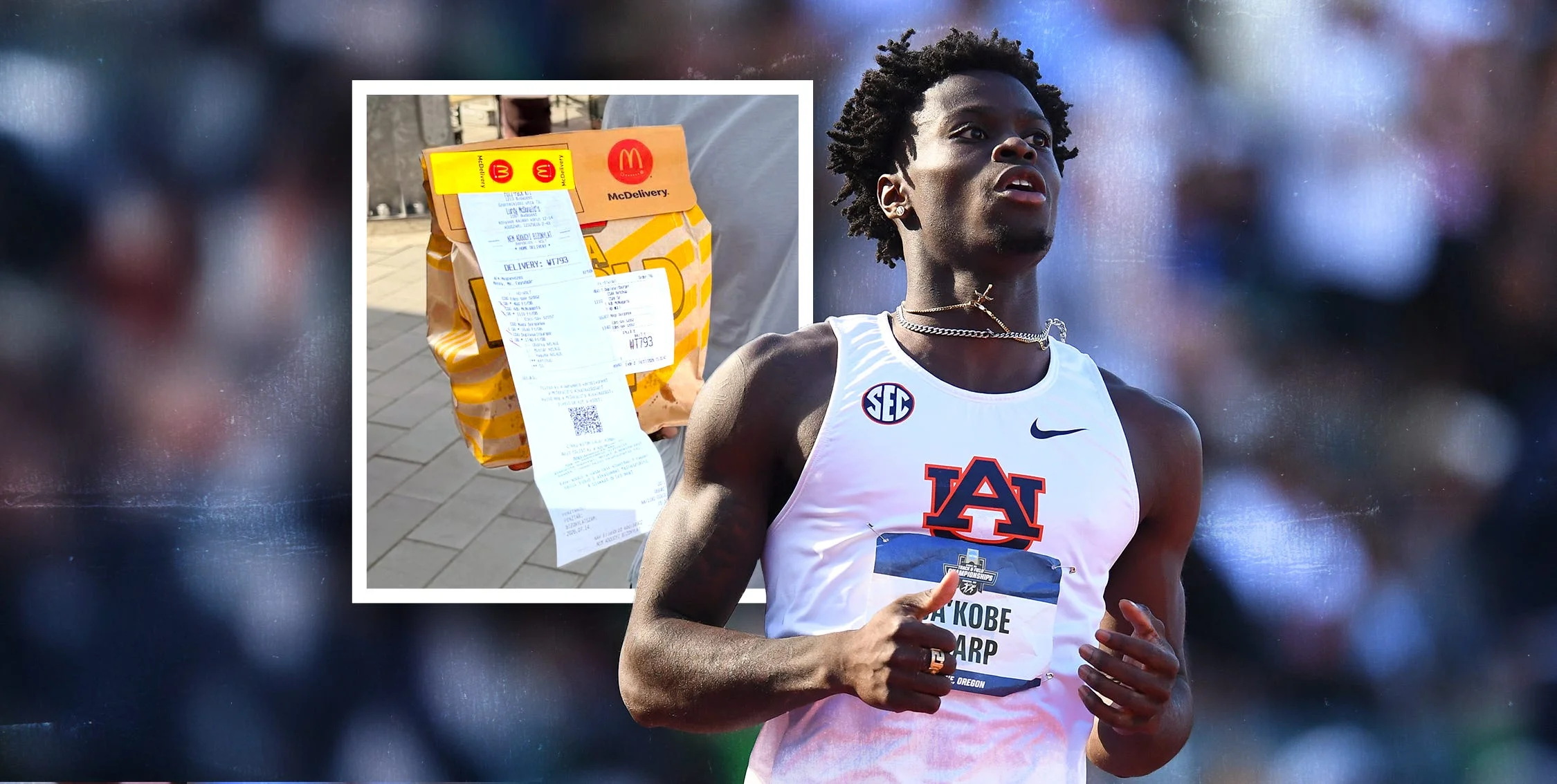 Ja’Kobe Tharp’s McDonald’s Pre-Race Meal: A World Record Recipe